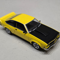 A9X TORANA 308 FACTORY CAR - YELLOW - 1:24 SCALE DIECAST MODEL - DDA