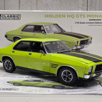 HOLDEN HQ MONARO GTS SEDAN - BARBADOS GREEN - 1:18 DIECAST MODEL