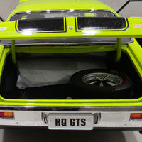HOLDEN HQ MONARO GTS SEDAN - BARBADOS GREEN - 1:18 DIECAST MODEL