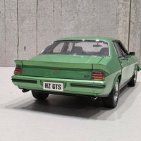 HOLDEN HZ GTS - SUPER MINT METALLIC - 1:18 SCALE DIECAST MODEL