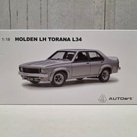 HOLDEN LH TORANA L34 - SABLE METALLIC - 1:18 SCALE DIECAST MODEL - AUTOart