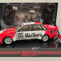 PETER BROCK - LARRY PERKINS - HOLDEN DEALER TEAM - VK COMMODORE - 1984 BATHURST WINNER - 1:18 SCALE DIECAST WITH HELMET - BIANTE
