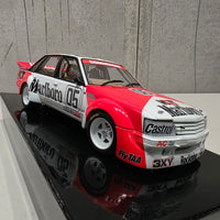 PETER BROCK - LARRY PERKINS - HOLDEN DEALER TEAM - VK COMMODORE - 1984 BATHURST WINNER - 1:18 SCALE DIECAST WITH HELMET - BIANTE