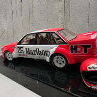 PETER BROCK - LARRY PERKINS - HOLDEN DEALER TEAM - VK COMMODORE - 1984 BATHURST WINNER - 1:18 SCALE DIECAST WITH HELMET - BIANTE