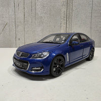 HOLDEN VF COMMODORE SSV REDLINE - SLIPSTREAM BLUE - 1:18 SCALE DIECAST MODEL - BIANTE