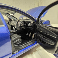 HOLDEN VF COMMODORE SSV REDLINE - SLIPSTREAM BLUE - 1:18 SCALE DIECAST MODEL - BIANTE