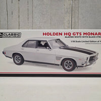 Holden HQ Monaro GTS Sedan Glacier White (350ci Engine) - 1:18 Scale Diecast Model