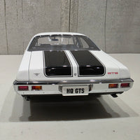 Holden HQ Monaro GTS Sedan Glacier White (350ci Engine) - 1:18 Scale Diecast Model