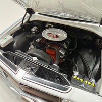 Holden HQ Monaro GTS Sedan Glacier White (350ci Engine) - 1:18 Scale Diecast Model