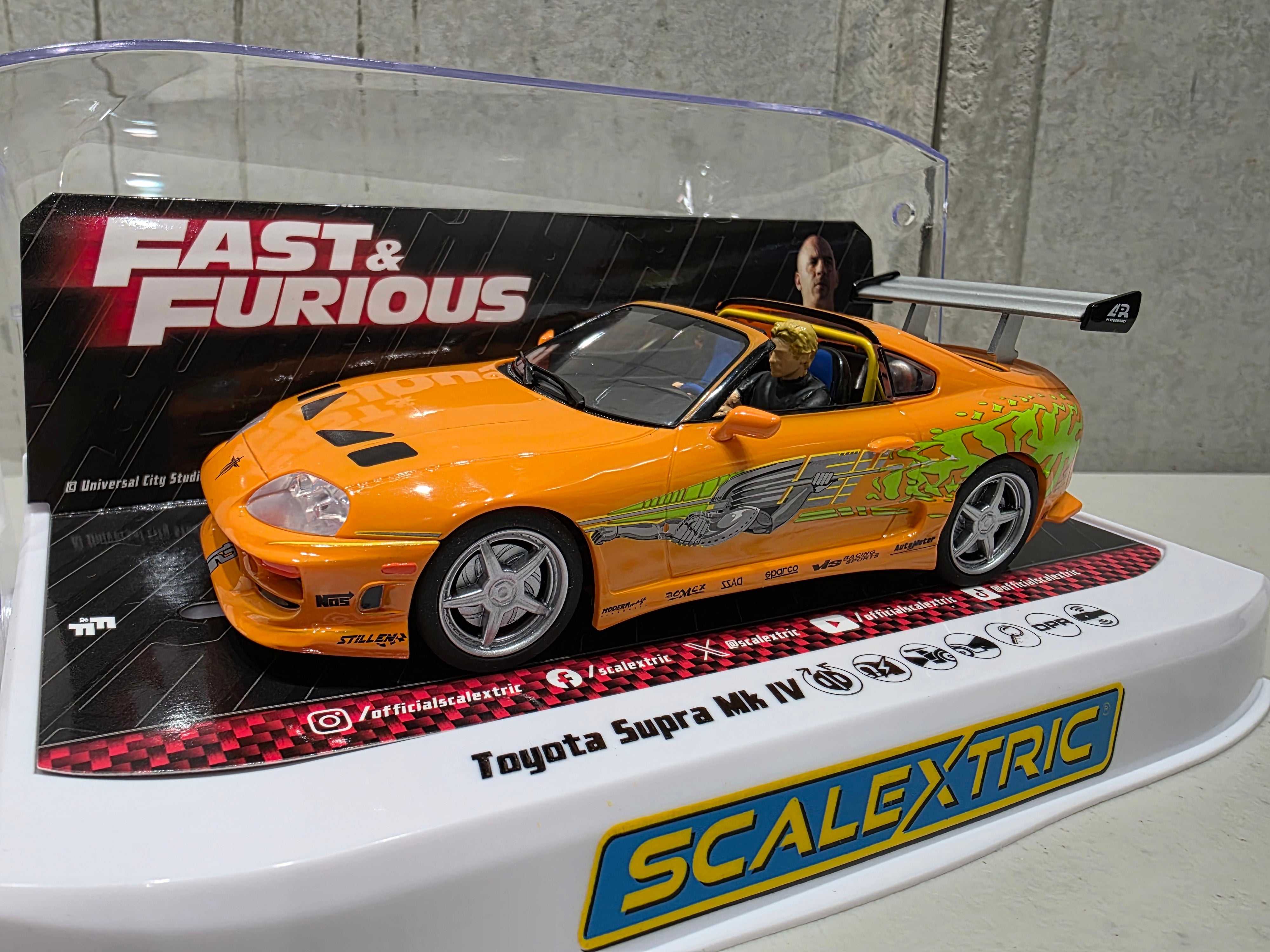 SCALEXTRIC THE FAST AND THE FURIOUS TOYOTA SUPRA BRIAN O