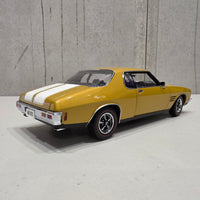 HOLDEN HQ GTS MONARO - SUNBURST METALLIC WITH WHITE STRIPES - 1:18 SCALE DIECAST MODEL
