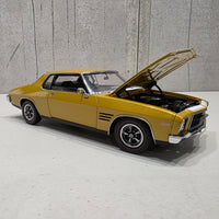 HOLDEN HQ GTS MONARO - SUNBURST METALLIC WITH WHITE STRIPES - 1:18 SCALE DIECAST MODEL