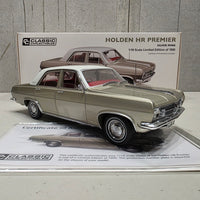 HOLDEN HR PREMIER - SIVER MINK - 1:18 SCALE DIECAST MODEL