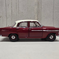 HOLDEN FE SPECIAL - CASCADE WHITE OVER ETNA MAROON - 1:18 SCALE DIECAST MODEL