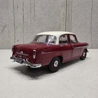 HOLDEN FE SPECIAL - CASCADE WHITE OVER ETNA MAROON - 1:18 SCALE DIECAST MODEL