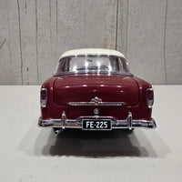 HOLDEN FE SPECIAL - CASCADE WHITE OVER ETNA MAROON - 1:18 SCALE DIECAST MODEL