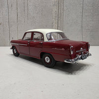 HOLDEN FE SPECIAL - CASCADE WHITE OVER ETNA MAROON - 1:18 SCALE DIECAST MODEL