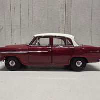 HOLDEN FE SPECIAL - CASCADE WHITE OVER ETNA MAROON - 1:18 SCALE DIECAST MODEL
