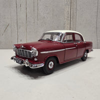 HOLDEN FE SPECIAL - CASCADE WHITE OVER ETNA MAROON - 1:18 SCALE DIECAST MODEL