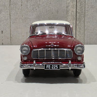 HOLDEN FE SPECIAL - CASCADE WHITE OVER ETNA MAROON - 1:18 SCALE DIECAST MODEL