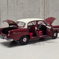 HOLDEN FE SPECIAL - CASCADE WHITE OVER ETNA MAROON - 1:18 SCALE DIECAST MODEL