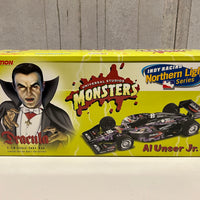 AL UNSER JR #3 UNIVERSAL STUDIOS MONSTERS - 1:18 SCALE DIECAST INDY CAR 1 OF 1416 - ACTION