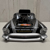 VICTOR BRAY 1957 CHEVROLET GOLF WESTERN OIL DOOR SLAMMER 1:18 DIECAST