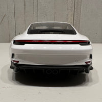 PORSCHE 911 (992) GT3 TOURING - 2022 - WHITE W/NEODYME WHEELS - 1:18 Scale Resin Model Car - Minichamps