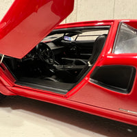 Lamborghini Countach LP500S - Red - Product specification as identical to 08320B - 1:18 Scale Diecast Model Car - KYOHO