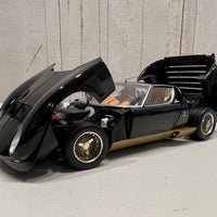 Lamborghini Miura SVR - Black/Gold - 1:18 Scale Diecast Model Car -Kyosho