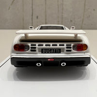 Bugatti EB110 Super Sport Bianco Monaco - 1:43 Scale Resin Model Car - TSM