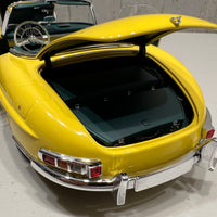 Mercedes Benz 300SL Roadster (W198) 1958 Yellow With Hardtop - 1:18 Scale Diecast Model - MiniChamps