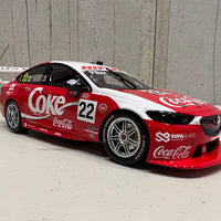 Chris Pither - PremiAir Coca-Cola Racing #22 Holden ZB Commodore - 2022 Repco Supercars Championship Season - 1:18 Scale Model - AUTHENTIC COLLECTABLES
