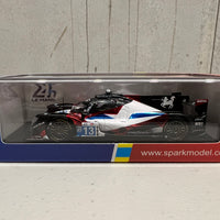 Oreca 07 - Gibson No.13 TDS Racing x VAILLANTE - 8th 24H Le Mans 2022 - N. de Vries - M. Beche - T. van der Helm - 1:43 Scale Resin Model Car - Spark