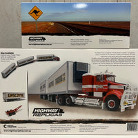GASOCYNE TRADING - KENWORTH FREIGHT ROAD TRAIN - 1:64 SCALE DIECAST MODEL