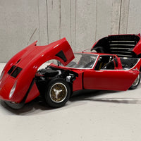 Lamborghini Miura SVR - Red / Black - 1:18 Scale Diecast Model Car - Kyosho