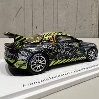 Alpine A110 Rally No.47 Rally Monte Carlo 2022 - François Delecour - Jean-Rodolphe Guigonnet - 1:43 Scale Resin Model Car - Spark