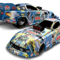2012 John Force Castrol Comic Book Car Mustang Funny Car - 1:24 Scale Diecast Model - Action