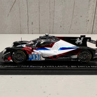 Oreca 07 - Gibson No.13 TDS Racing x VAILLANTE - 8th 24H Le Mans 2022 - N. de Vries - M. Beche - T. van der Helm - 1:43 Scale Resin Model Car - Spark