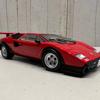 Lamborghini Countach Walter Wolf - Red - 1:18 Scale Diecast Model Car - KYOSHO