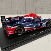 Oreca 07 - Gibson No.23 United Autosports USA - 10th 24H Le Mans 2022 - A. Lynn - O. Jarvis - J. Pierson - 1:43 Scale Resin Model Car - Spark