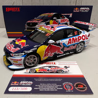HOLDEN ZB COMMODORE - RED BULL AMPOL RACING - SHANE VAN GISBERGEN #97 - Bunnings Trade Perth Supernight Race 10 - 600th Holden Race Win - Winner - 1:18 Scale - Diecast Model - Biante - RRP $279 NOW $229