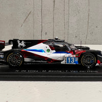 Oreca 07 - Gibson No.13 TDS Racing x VAILLANTE - 8th 24H Le Mans 2022 - N. de Vries - M. Beche - T. van der Helm - 1:43 Scale Resin Model Car - Spark
