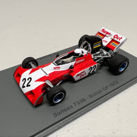 Surtees TS9B No.22 British GP 1972 - Tim Schenken - 1:43 Scale Resin Model Car - Spark