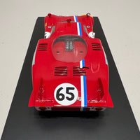 Alfa Romeo 33/2 No.65 24H Le Mans 1968 - S. Trosch - K. von Wendt - With Acrylic Cover - 1:18 Scale Resin Model Car