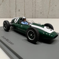 Cooper T51 No.9 Winner US GP 1959 - Bruce McLaren - 1:43 Scale Resin Model Car - Spark
