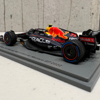 Oracle Red Bull Racing RB18 No.11 Oracle Red Bull Racing - Winner Monaco GP 2022 - Sergio Pérez - 1:43 Scale Resin Model Car - Spark
