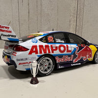 HOLDEN ZB COMMODORE - RED BULL AMPOL RACING - VAN GISBERGEN/TANDER #97 - 2022 Bathurst 1000 WINNER (with scale replica Poster and Trophy) 1:18 SCALE - BIANTE - RRP $279 NOW $250