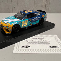 MARTIN TRUEX JR. 2022 AUTOGRAPHED AUTO-OWNERS / MTJF 1:24 ARC DIECAST 1 OF 84