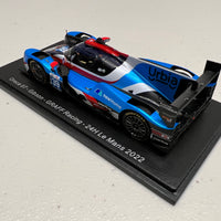 Oreca 07 - Gibson No.39 GRAFF Racing - 24H Le Mans 2022 - E. Trouillet - S. Page - D. Droux - 1:43 Scale Resin Model Car - Spark